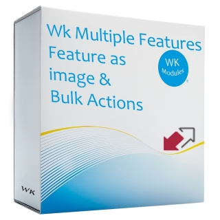 Wk multiple features, feature as image and bulk actions